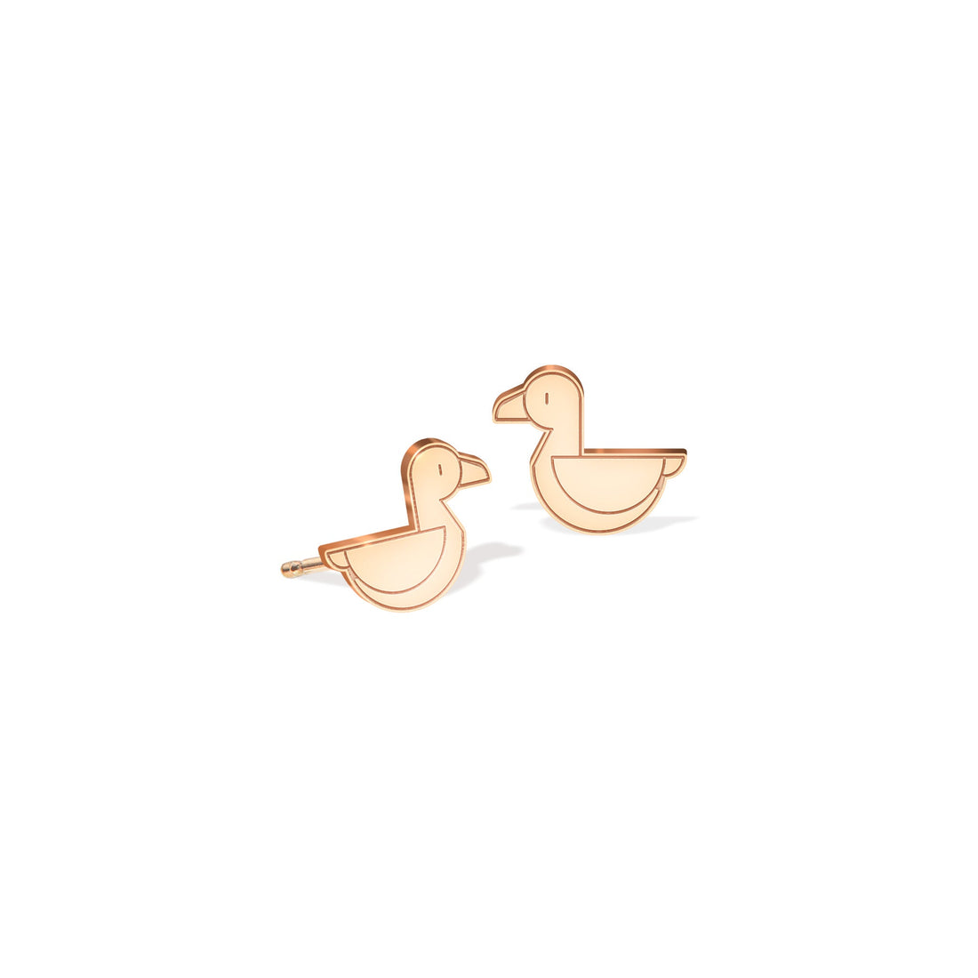 Duck Charm Necklace Set of 2