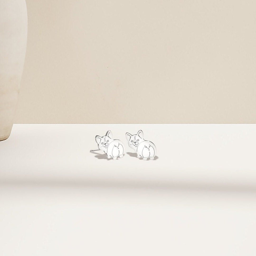 Corgi Dog Earring