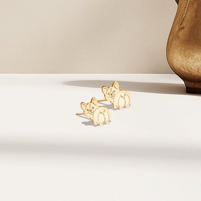 Corgi Dog Earring