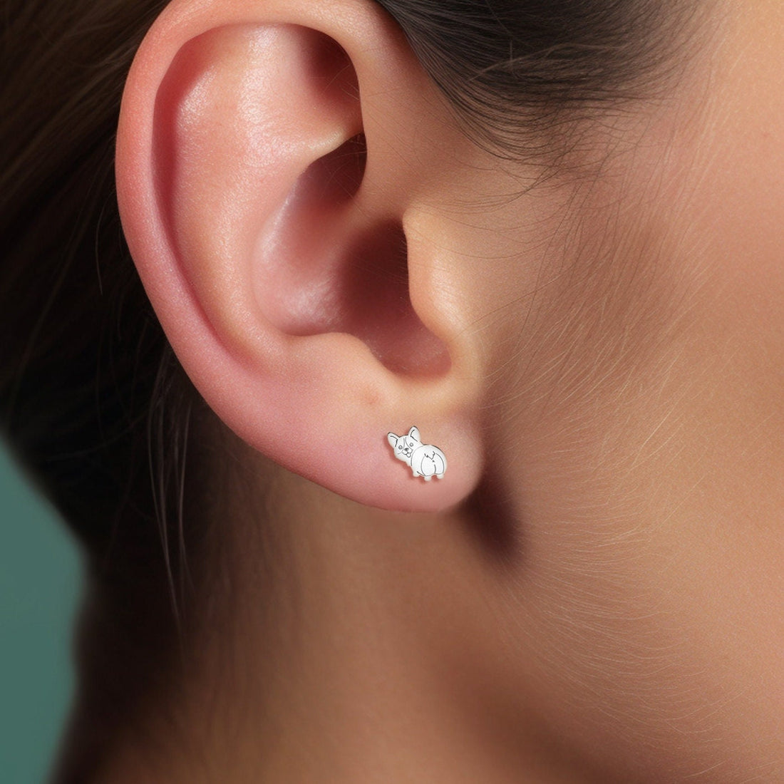 Corgi Dog Earring