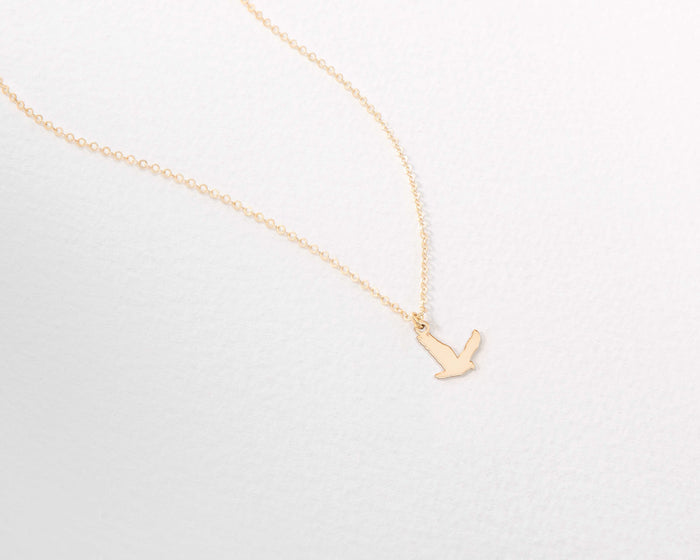 Hawk Pendant Necklace