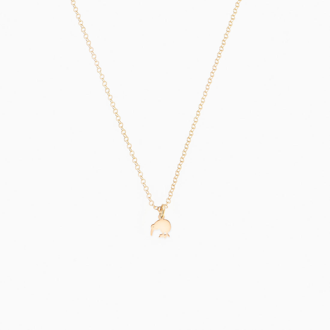 Kiwi Bird Pendant Necklace