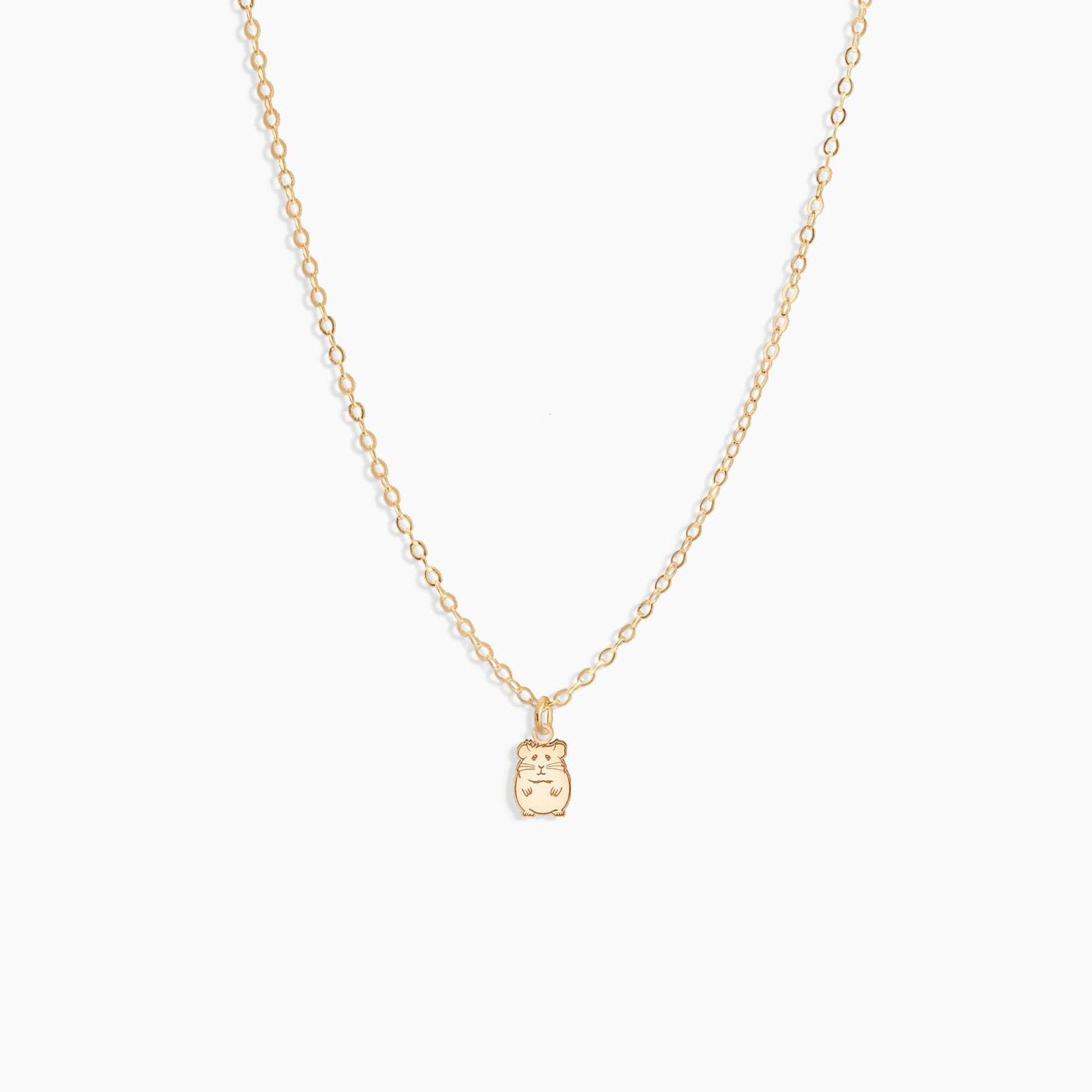 Tiny Hamster Necklace