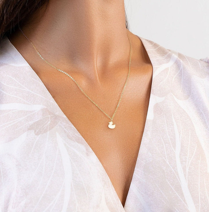Cute Rubber Ducky Necklace