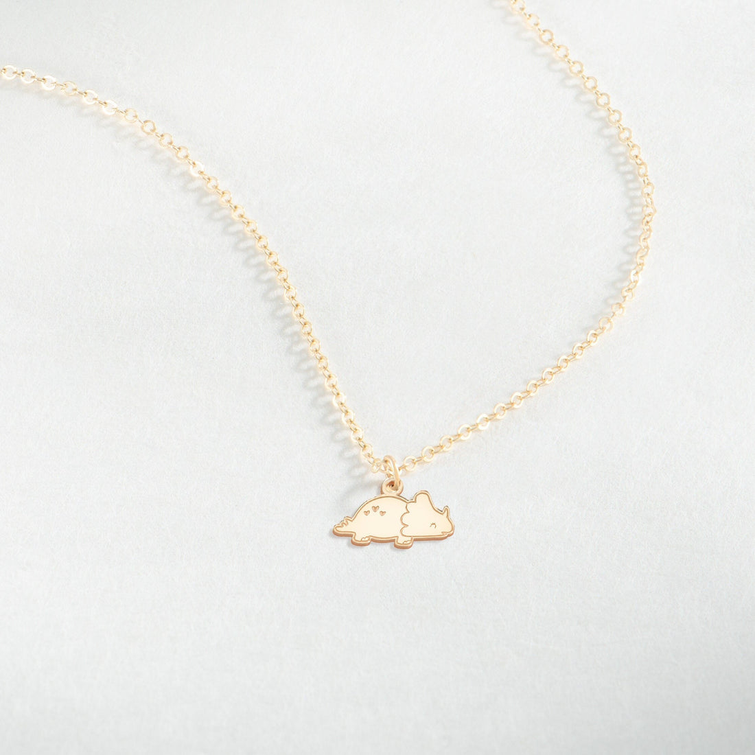 Triceratops Necklace