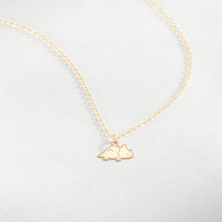 Cute Triceratops Necklace