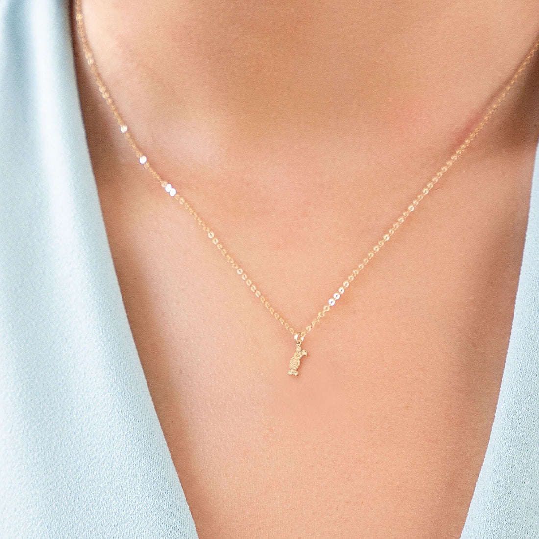 Piglet Necklace Whimsical