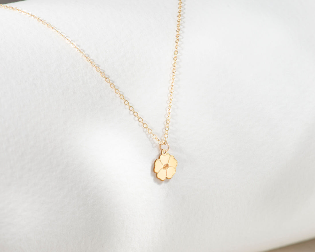 Poppy Necklace Flower