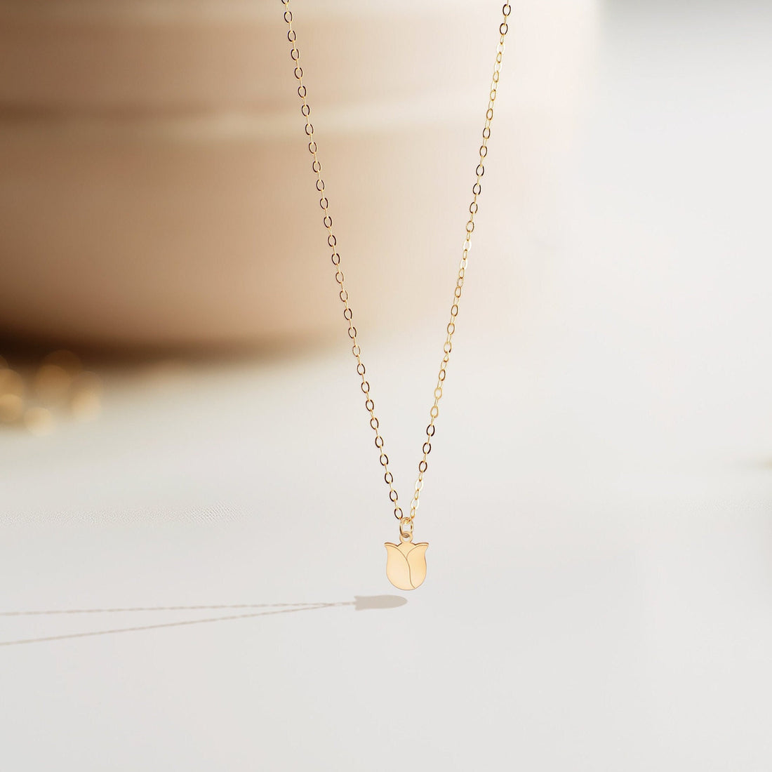Tulip Pendant Necklace