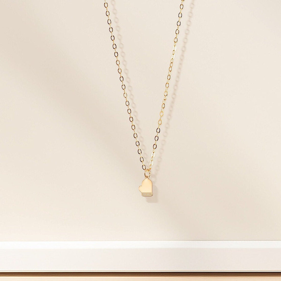 Mitten Necklace Whimsical