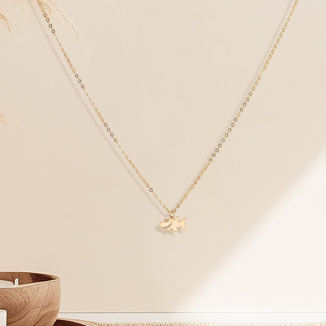 Smiling Shark Necklace