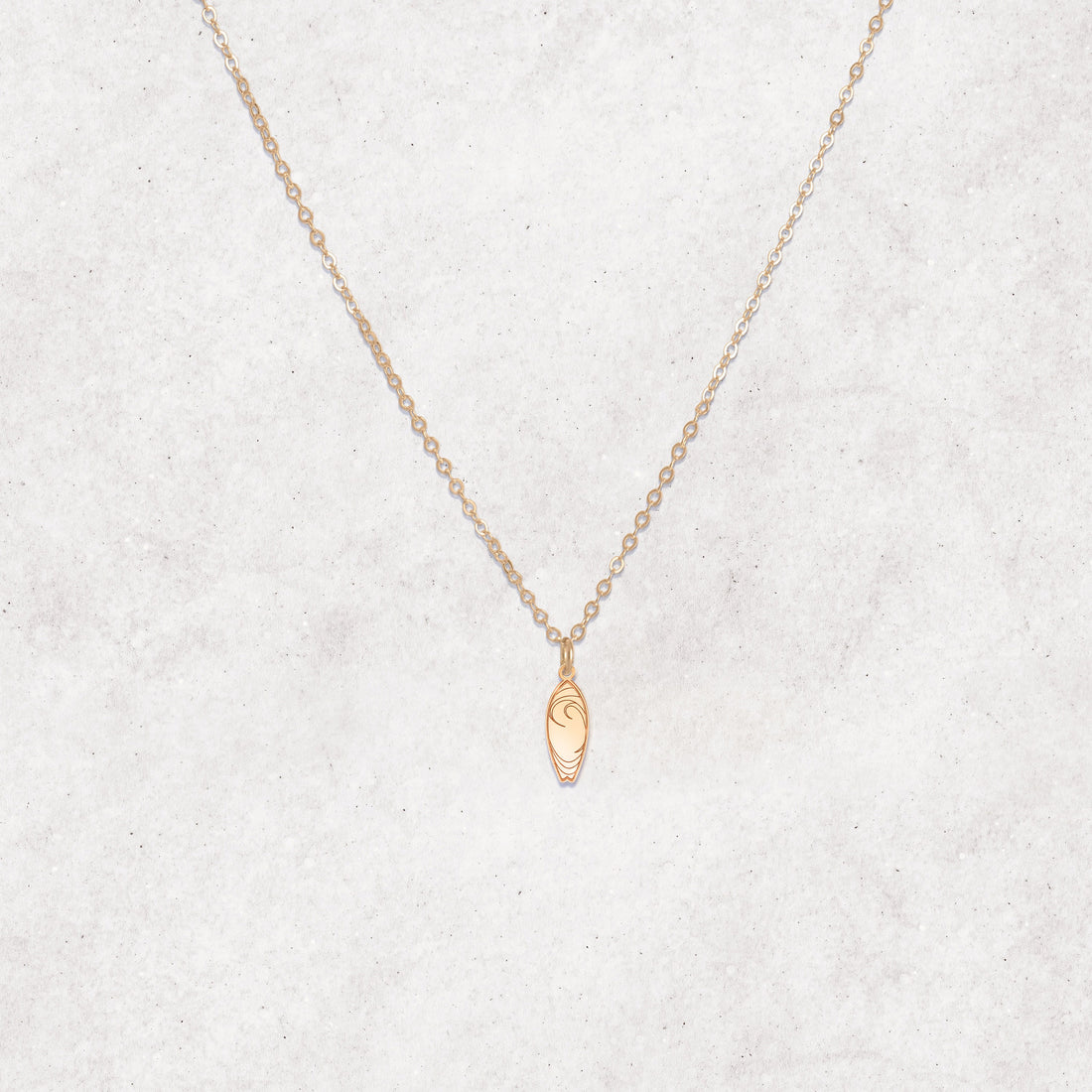 Surf board Necklace