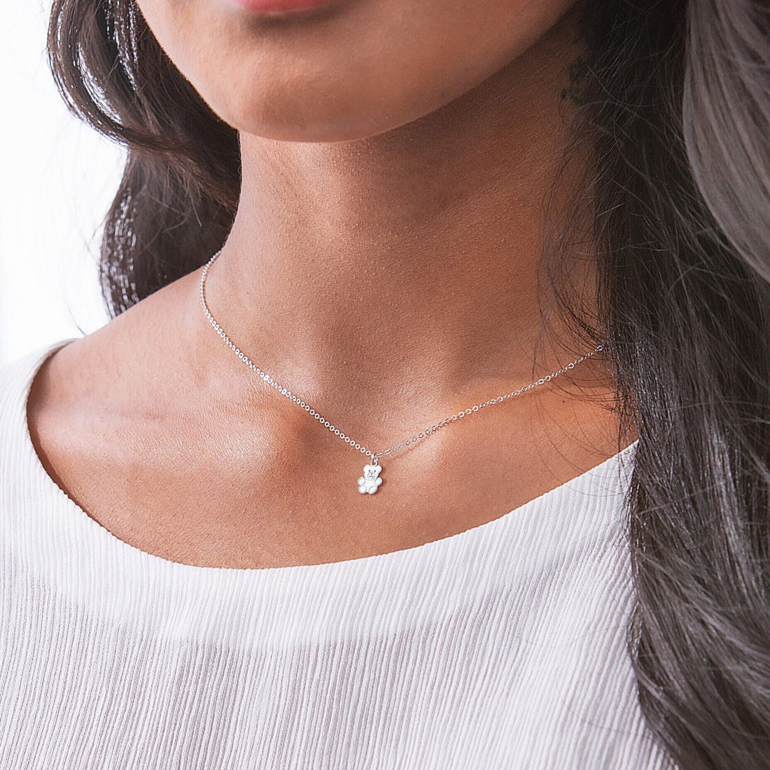 Teddy bear Necklace