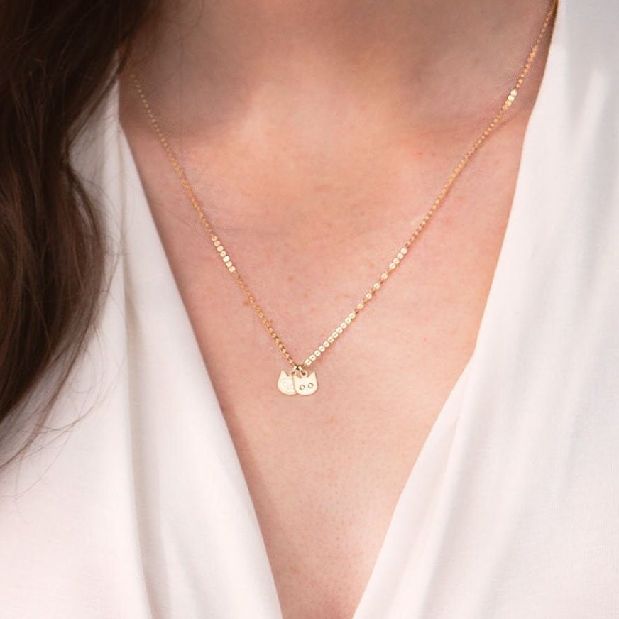 Schrodinger's Cat Necklace