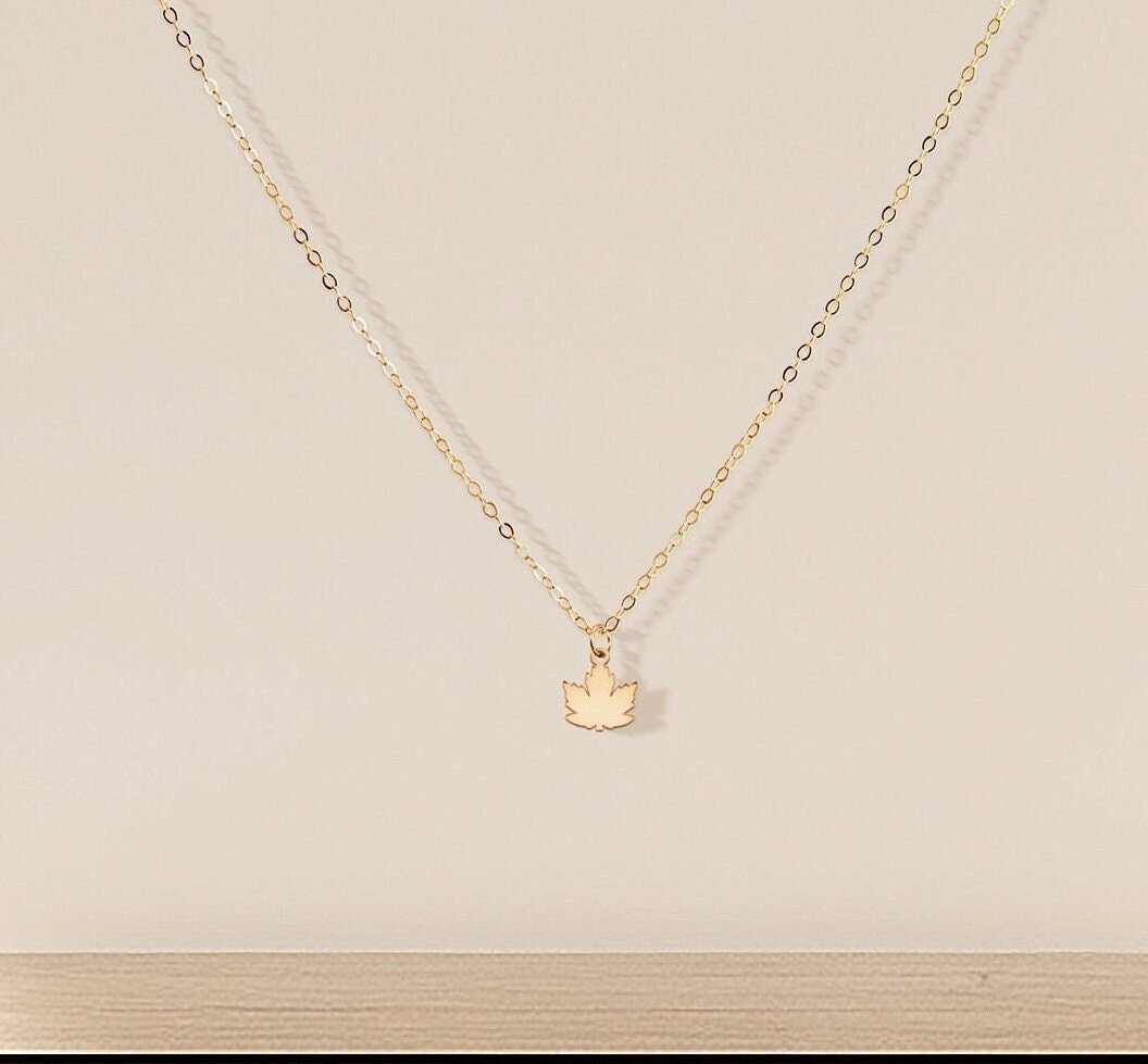 Maple Leaf Necklace
