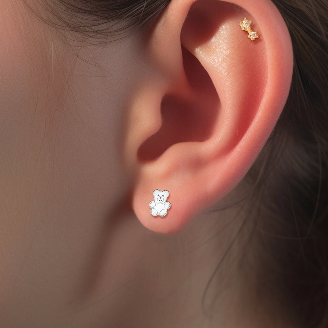 Teddy Bear Earrings