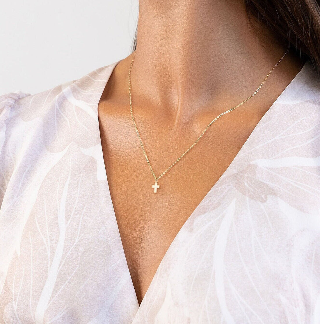 Cute Cross Pendant Necklace