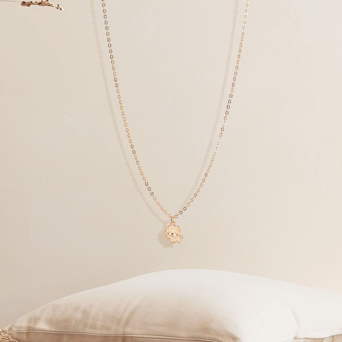 Cute Lion Pendant Necklace
