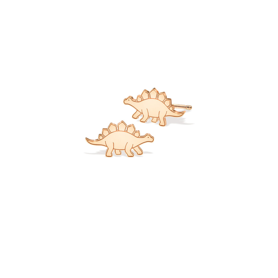 Stegosaurus Dinosaur Earrings