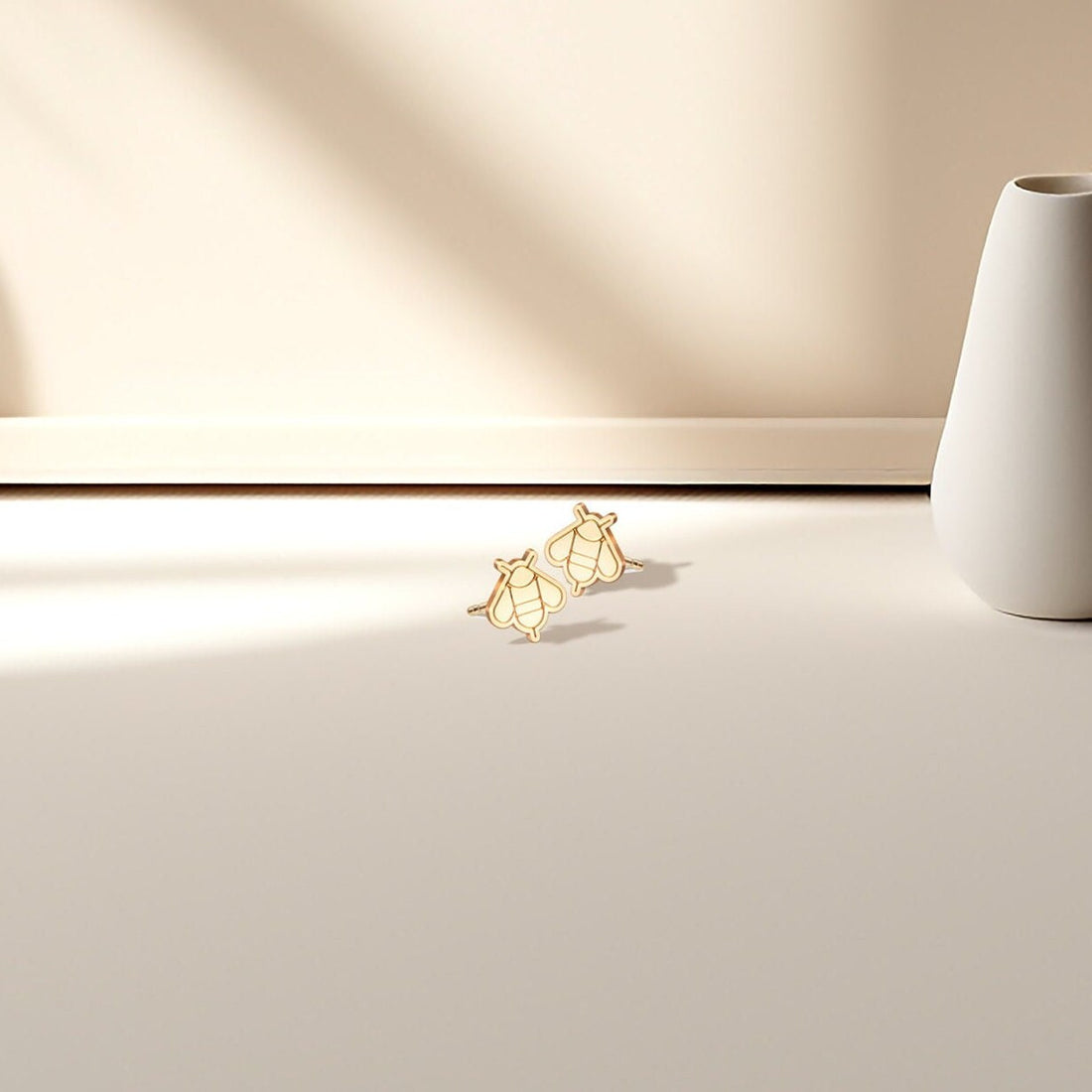 Slim Bee Earrings