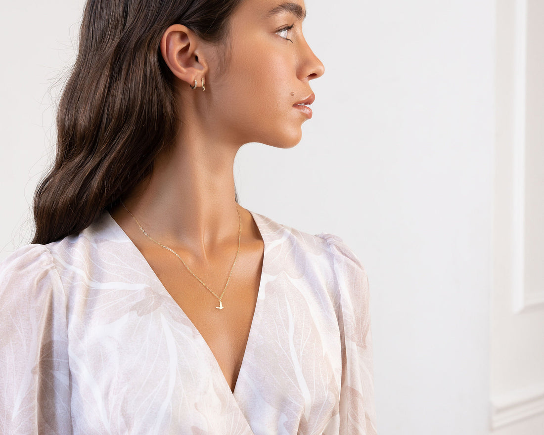 Hawk Pendant Necklace
