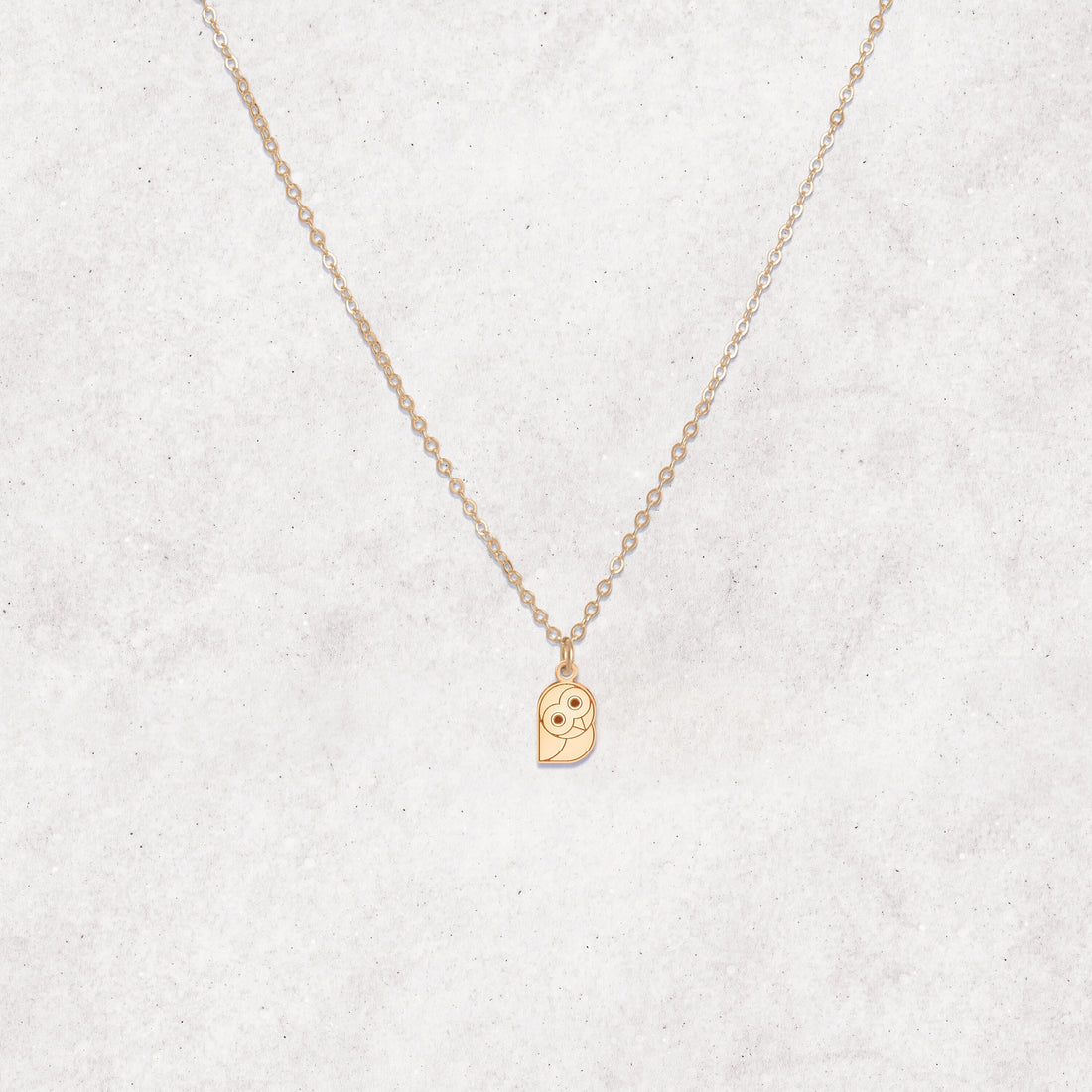 Owl Necklace Whimsical