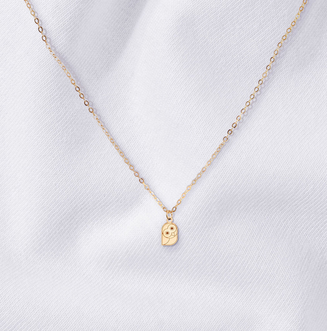 Owl Necklace Whimsical