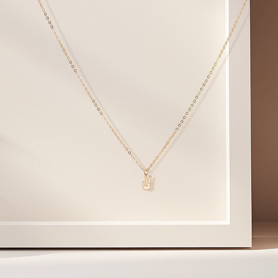Peace Sign Necklace