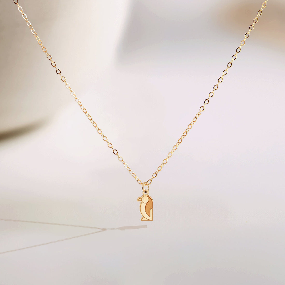 Penguin Necklace Whimsical