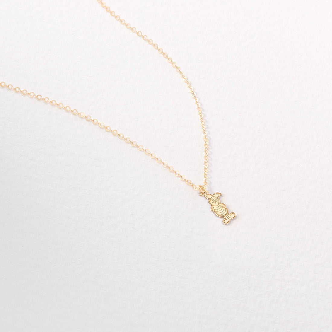 Piglet Necklace Whimsical