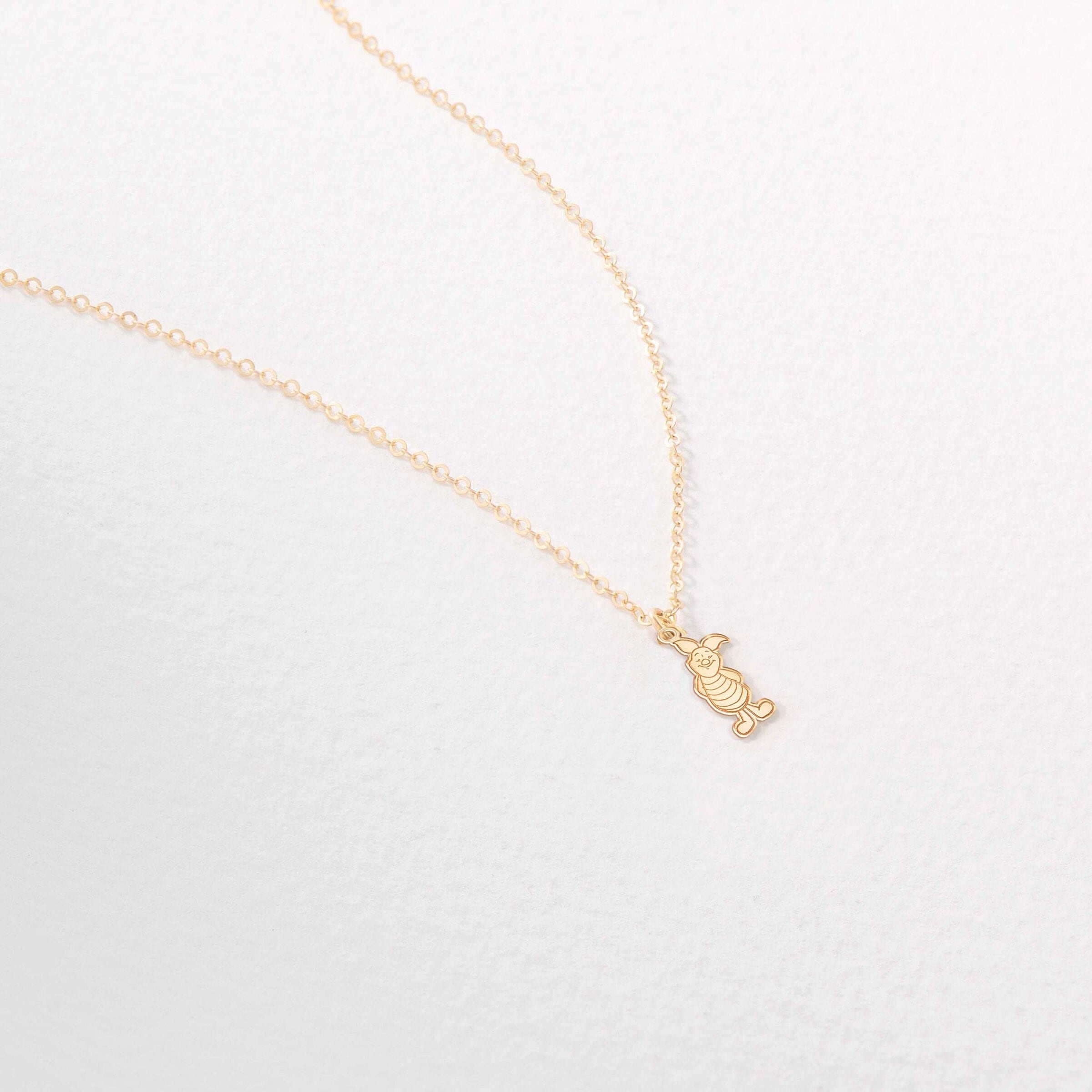 Piglet Pendant Necklace