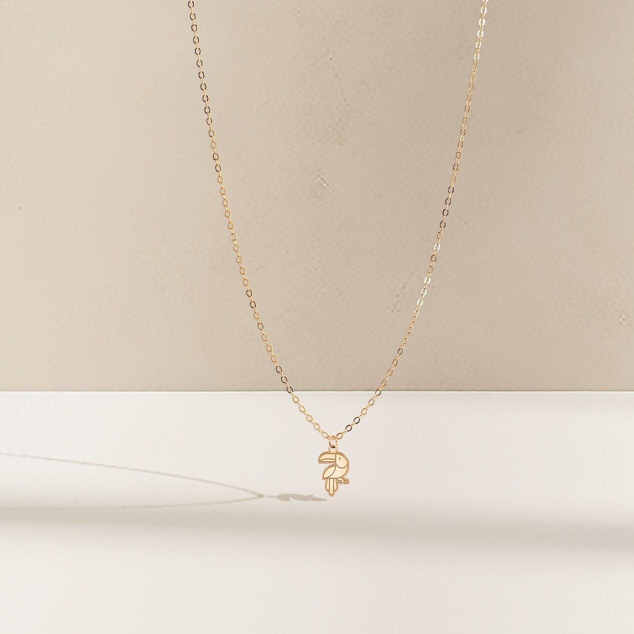 Toucan Necklace Delicate