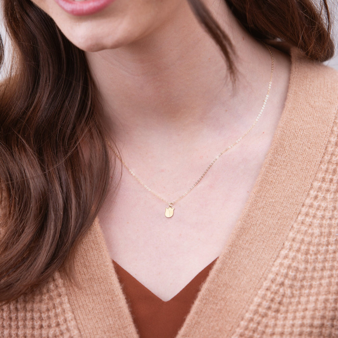 Tulip Pendant Necklace