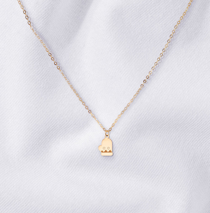 Mitten Necklace Whimsical