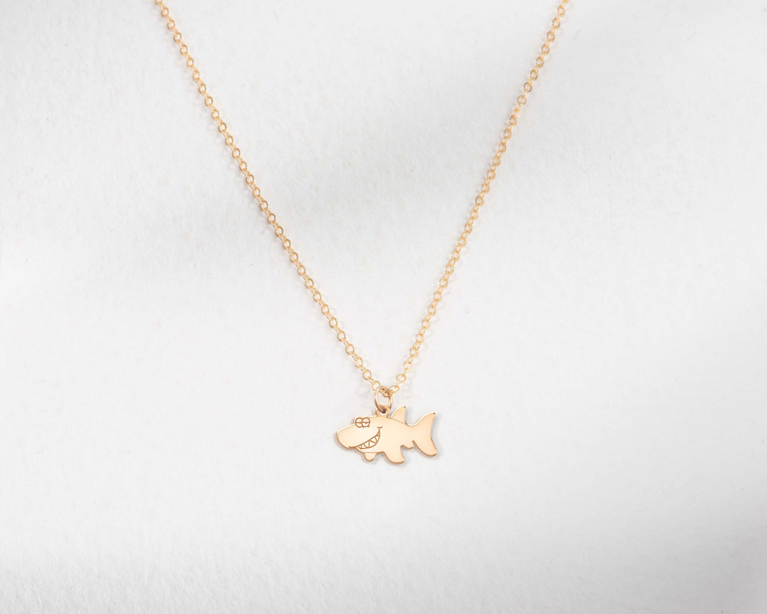Smiling Shark Necklace