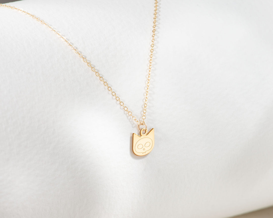 Schrodinger's Cat Necklace