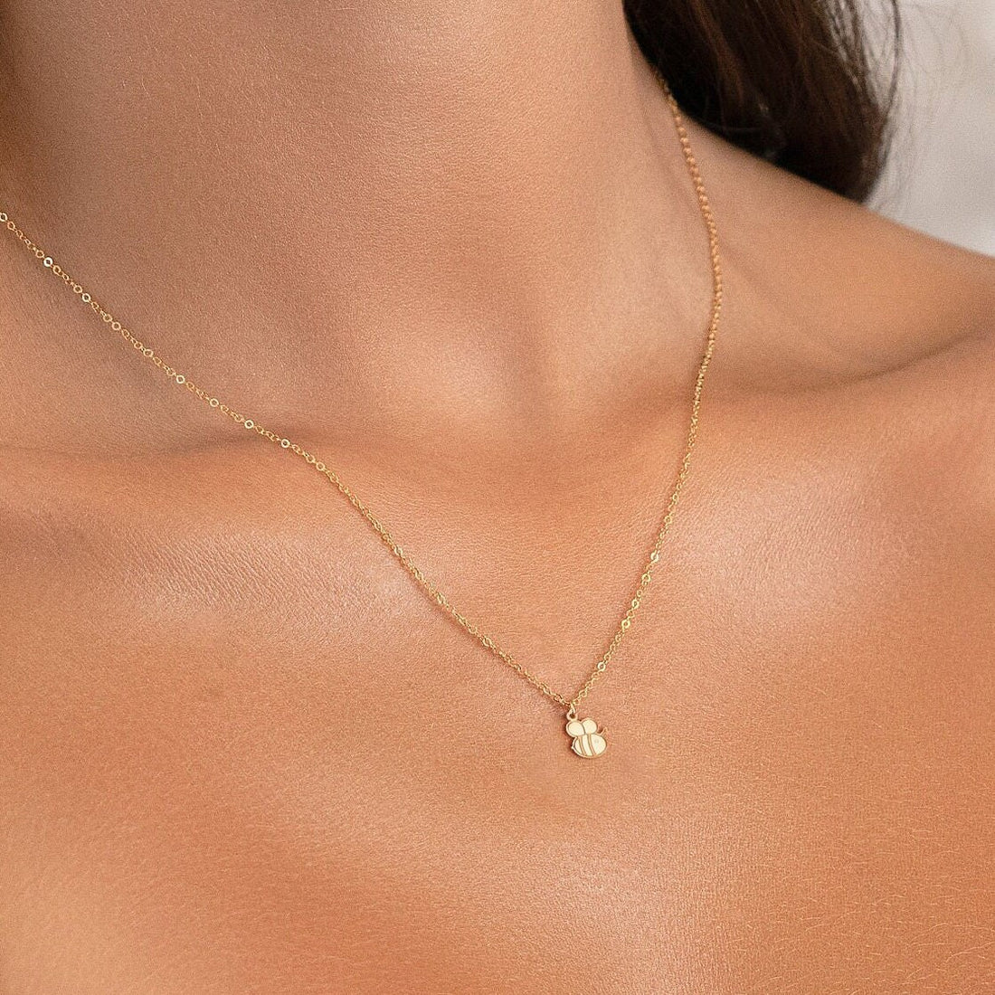 Bee Pendant Necklace