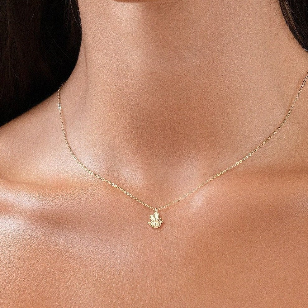 Bee Charm Necklace
