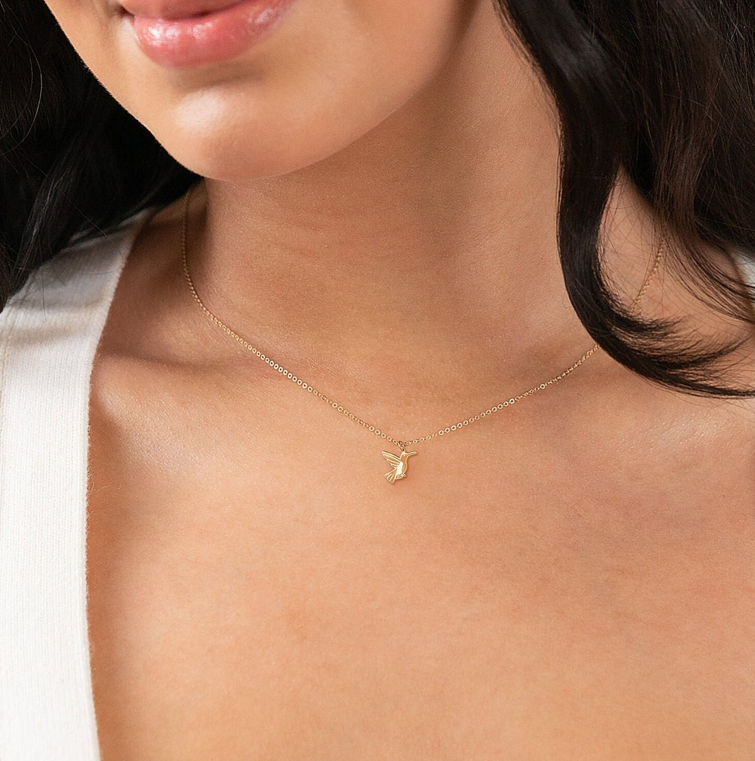 Mini Hummingbird Necklace