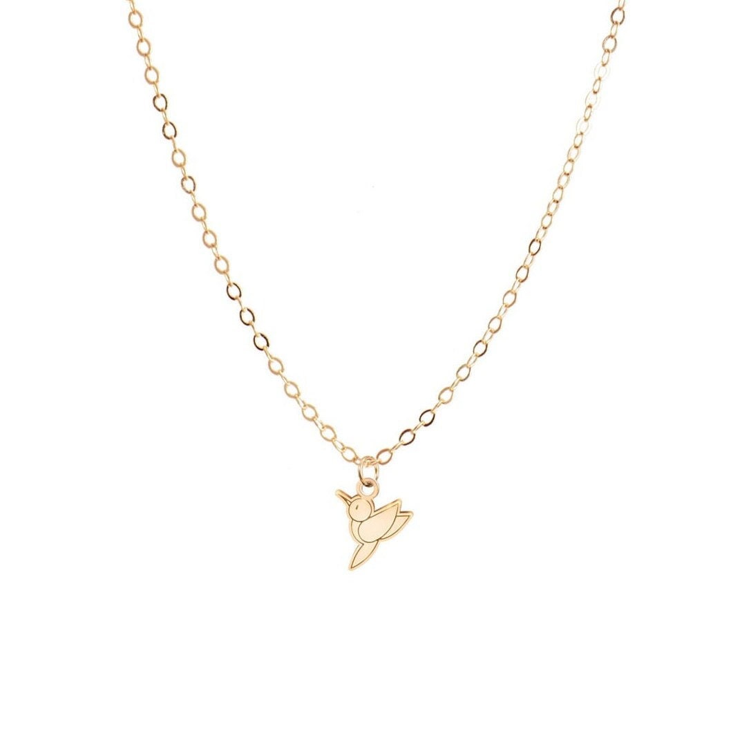 Hummingbird Pendant Necklace