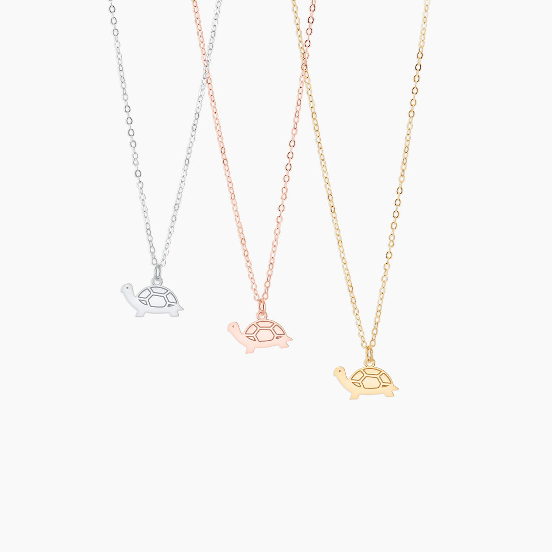 Tortoise Pendant Necklace