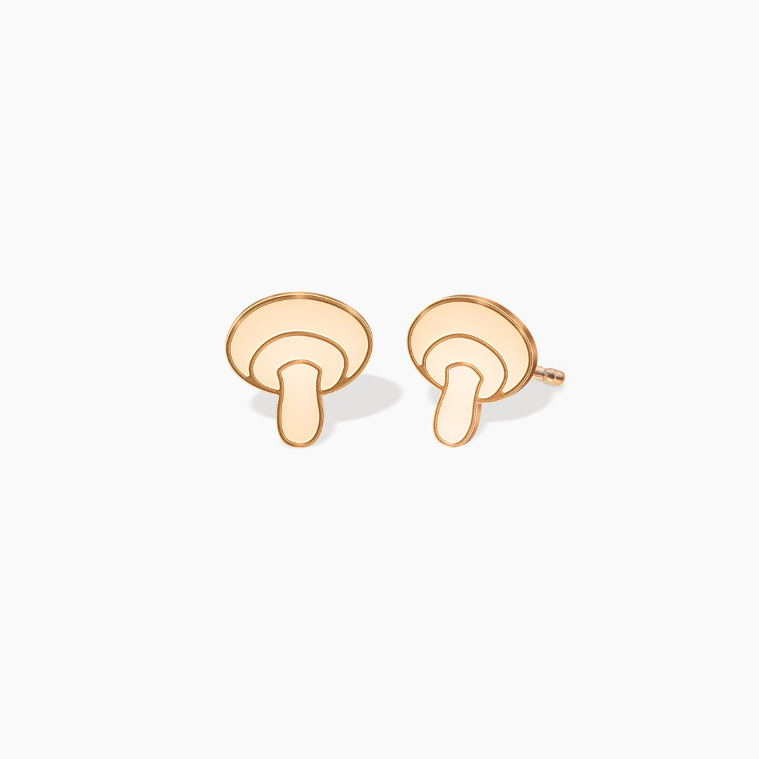 Dainty Mushroom Earrings