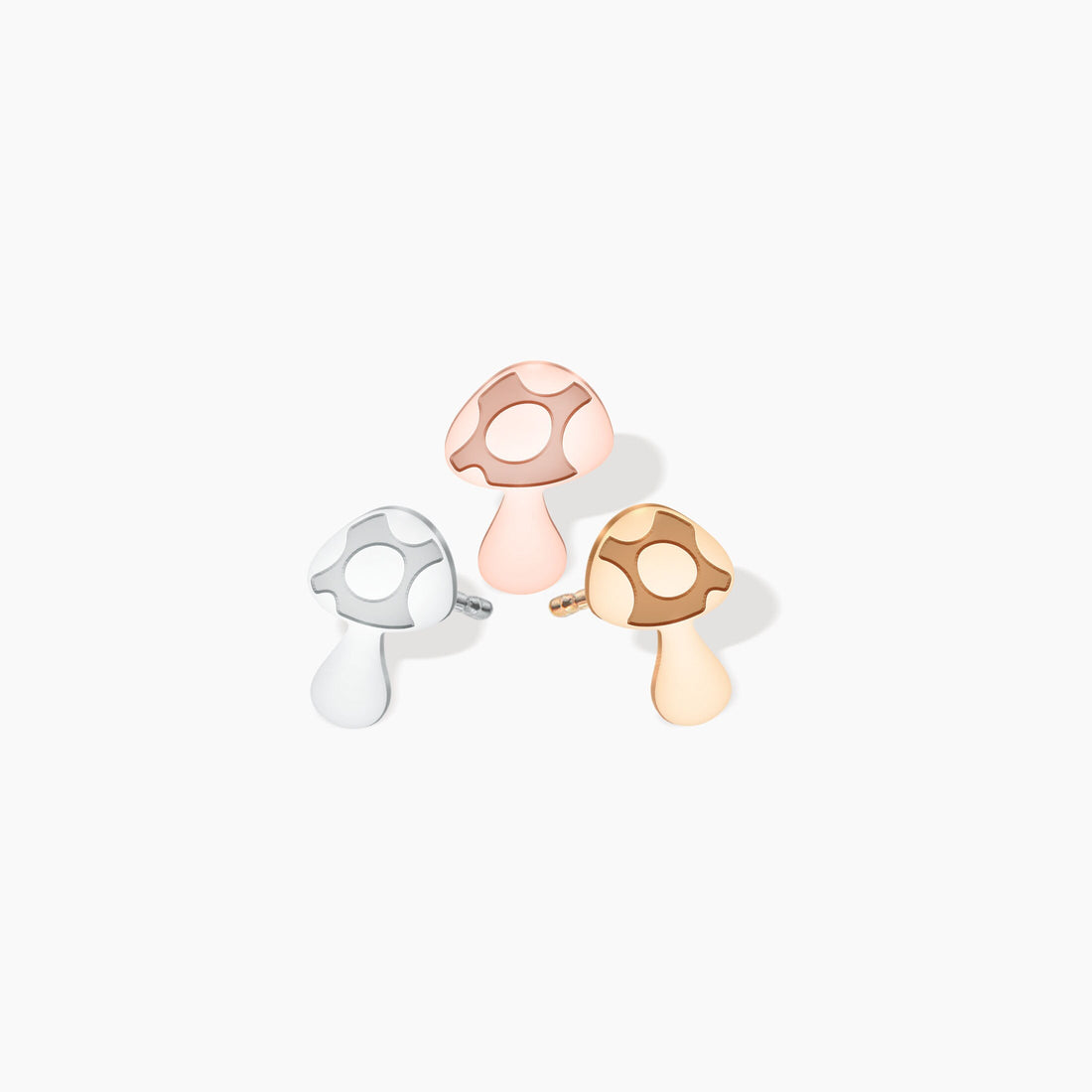 Spotted Mushroom Earrings