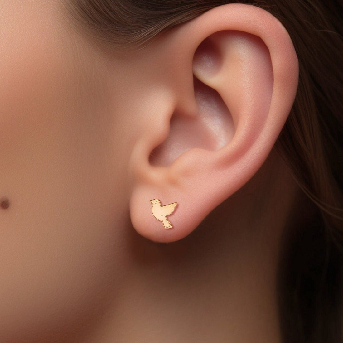 Dove Earrings Dainty