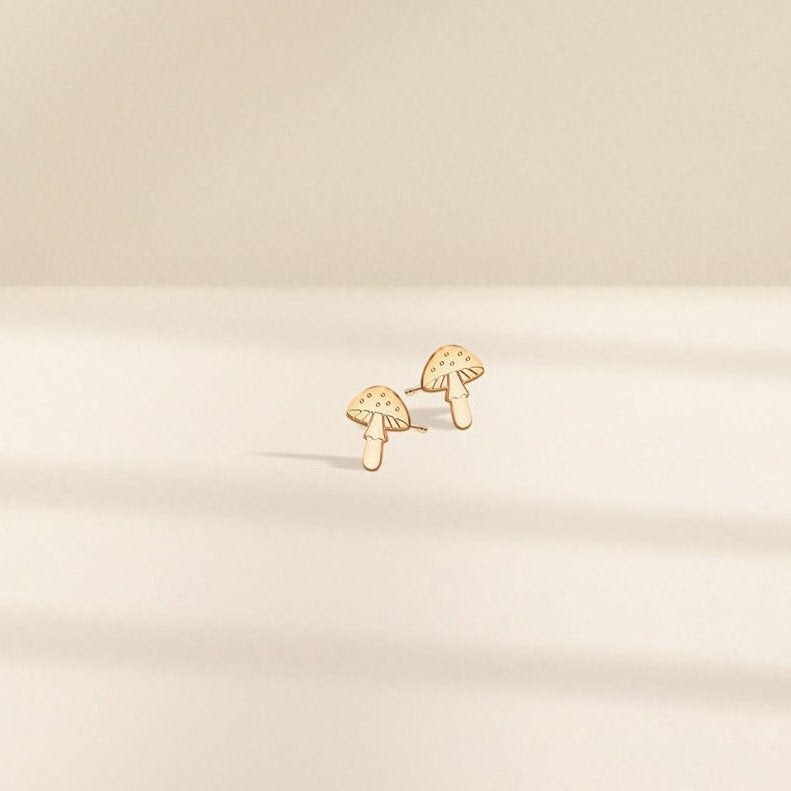 Magic Mushroom Earrings