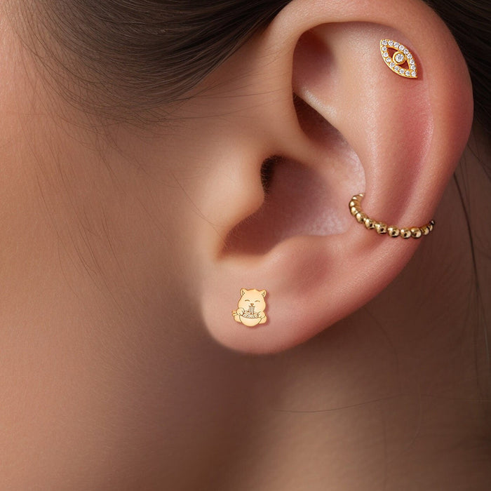 Ramen Charm Earrings