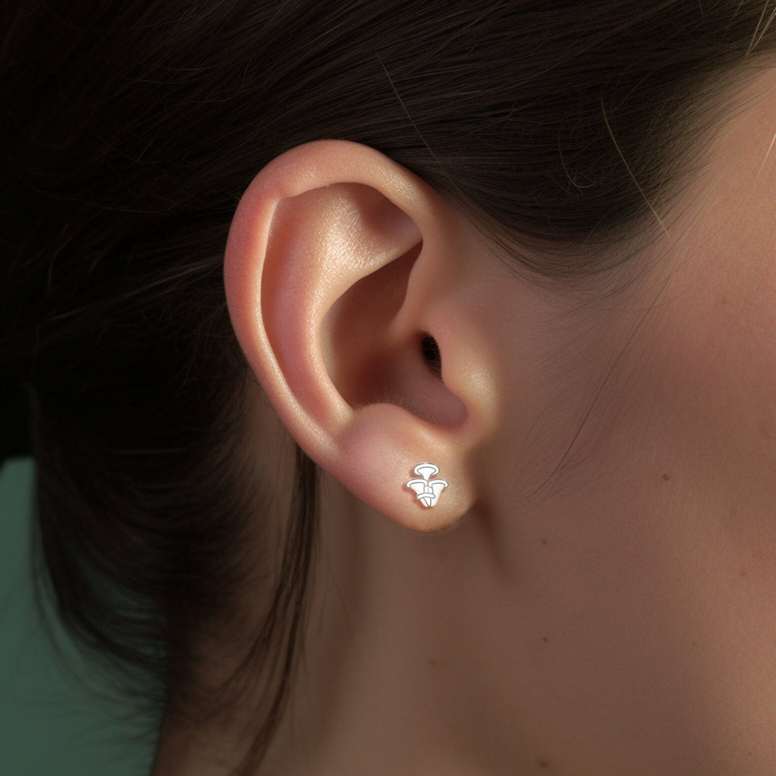 Oyster Mushroom Earrings