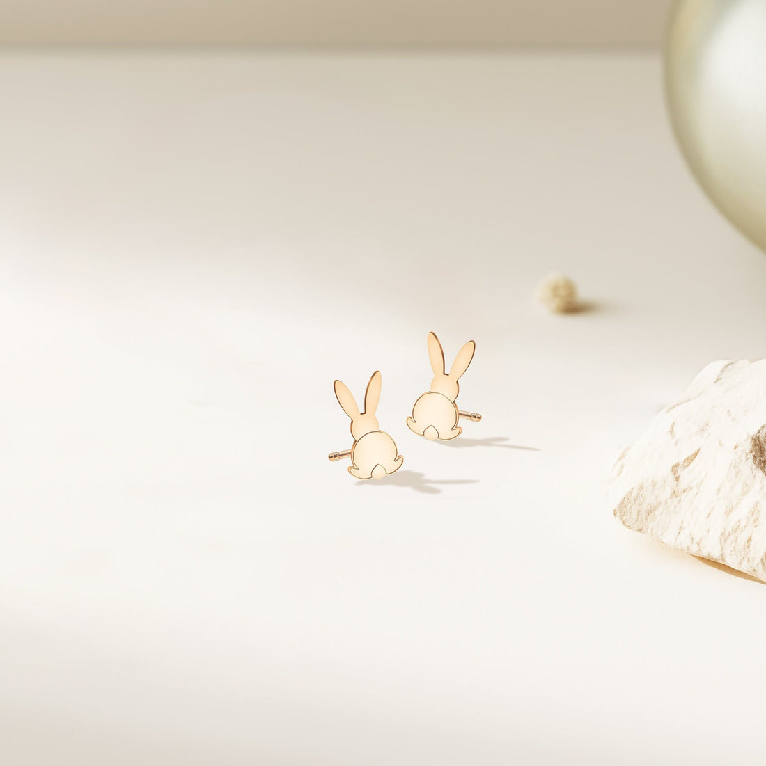 Bunny Back Charm