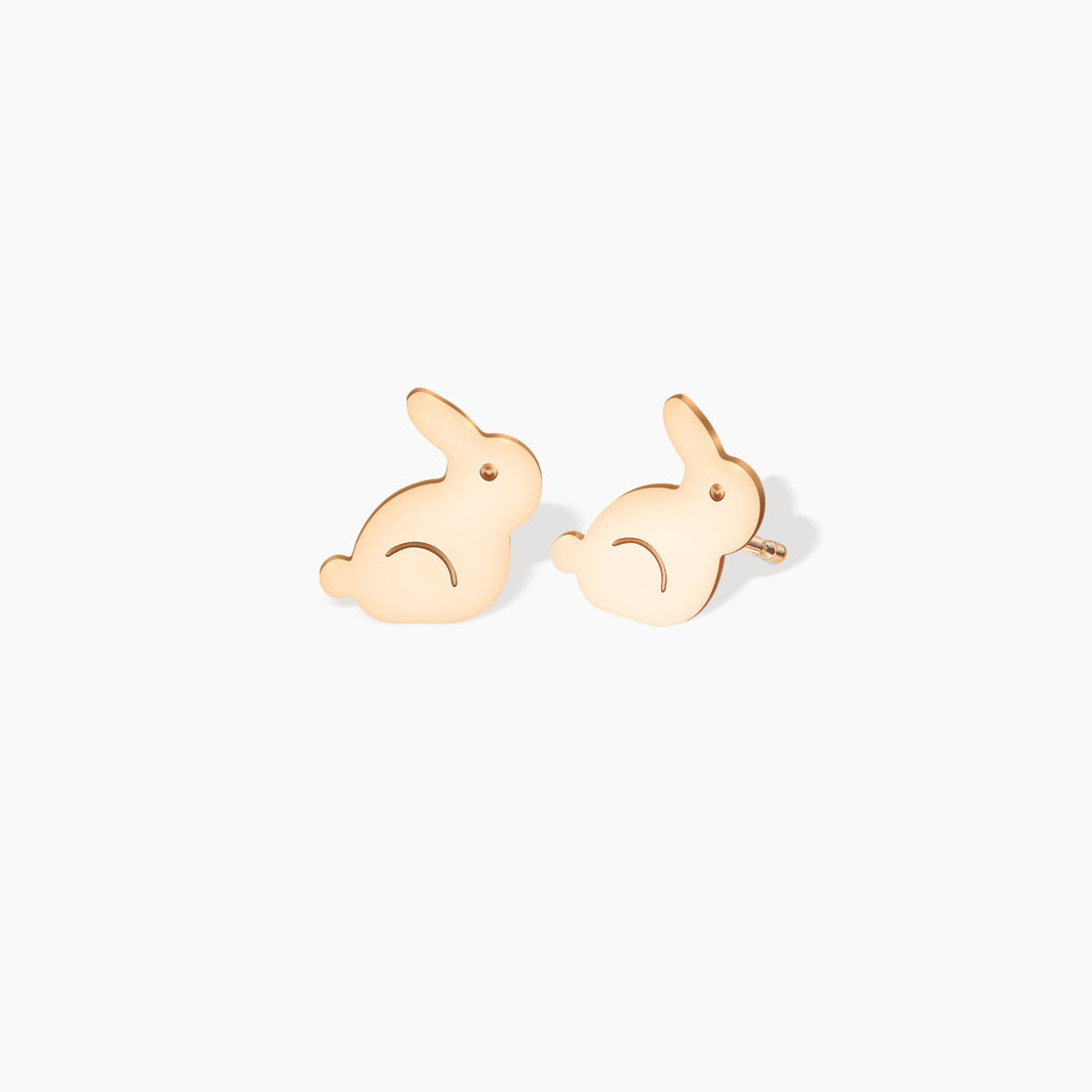 Bunny Charm Stud Earrings