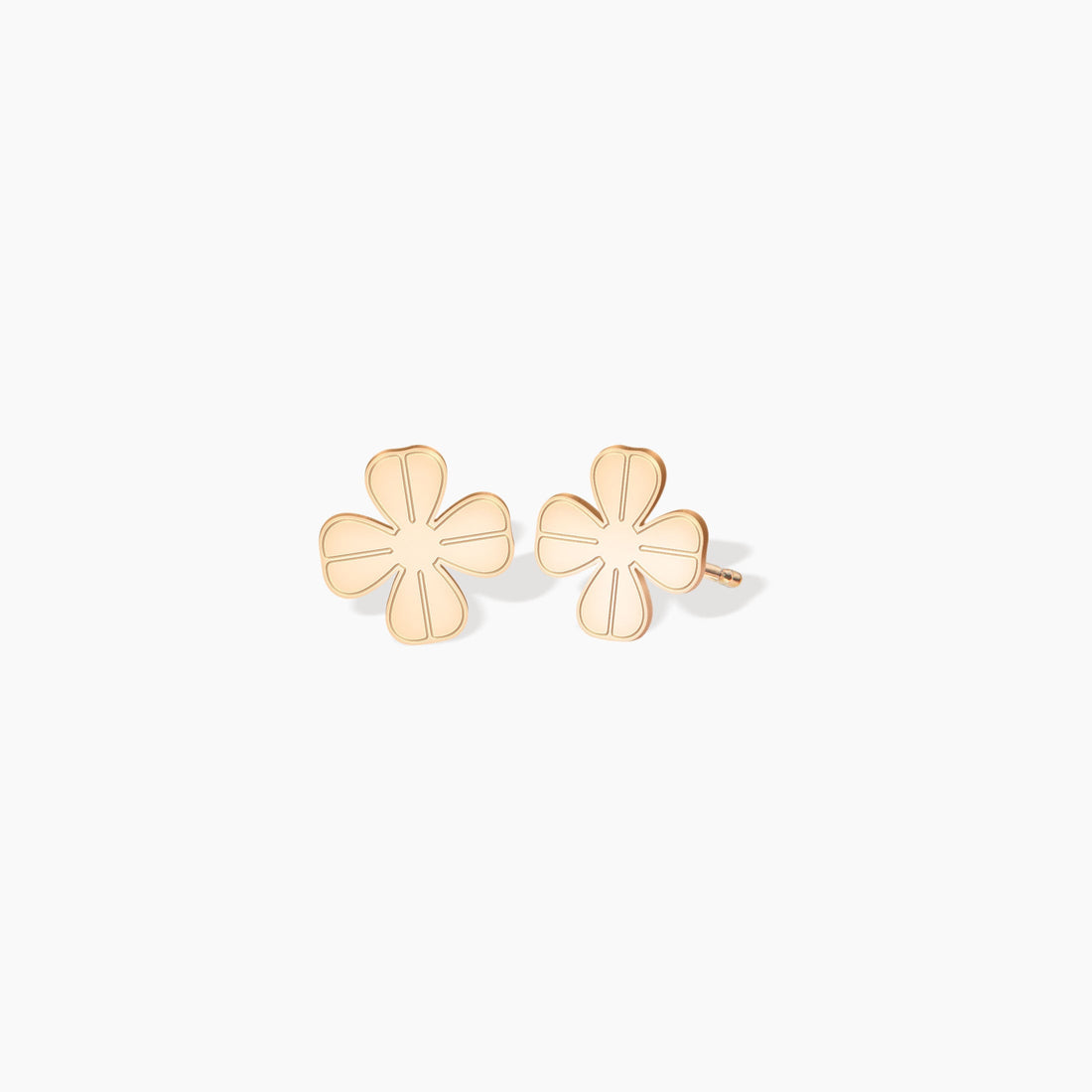Four Leaf Clover Stud Earrings